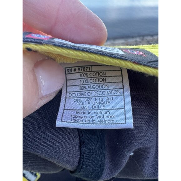 Vintage 90s Top of the World Michigan Wolverines embroidered 3D blue adjustable - Picture 12 of 13